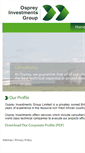 Mobile Screenshot of ospreyinvestmentsgroup.com
